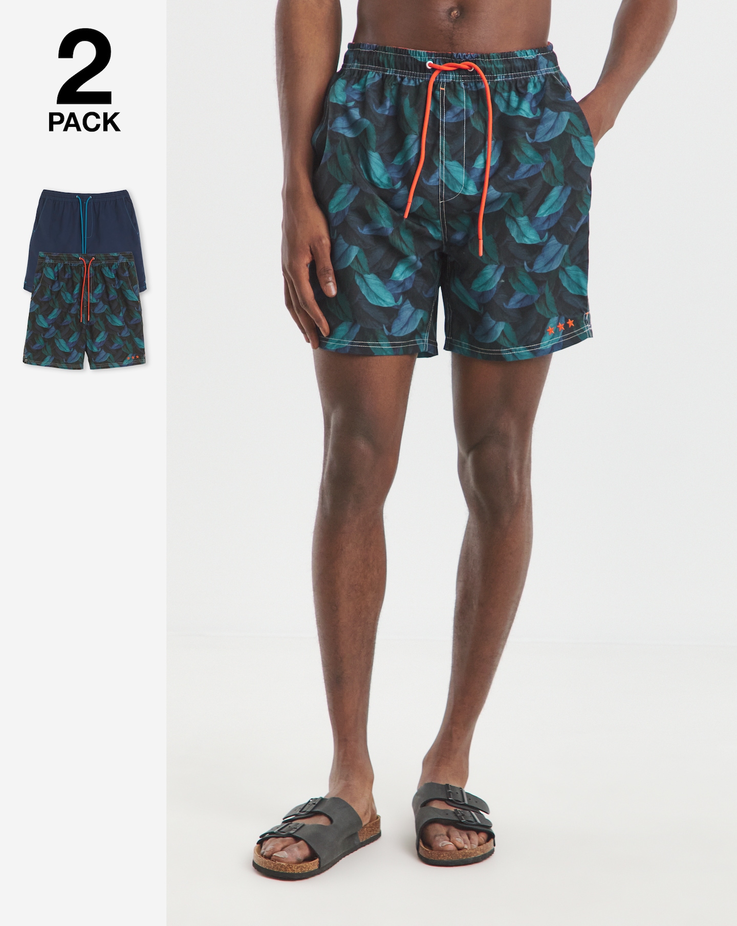 Joe Browns 2 Pack Swim Shorts