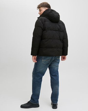 Jack & Jones Global Puffer Coat - Black