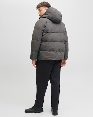 Jack & Jones Global Puffer Coat - Grey
