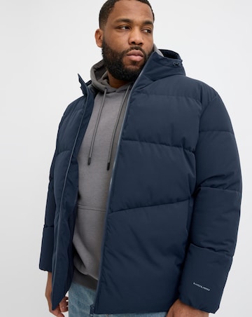Jack & Jones Global Puffer Coat - Navy
