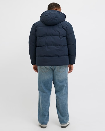 Jack & Jones Global Puffer Coat - Navy