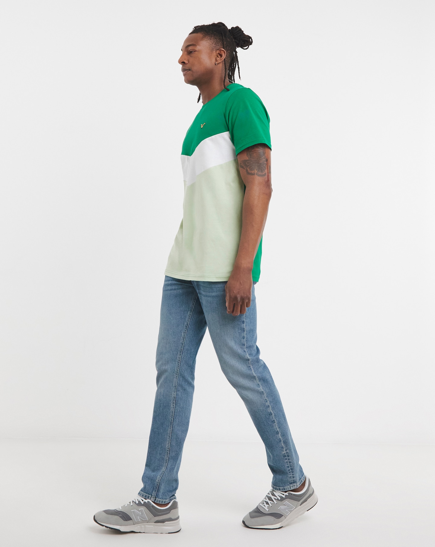 Voi Storm Chevron T-Shirt Long Length