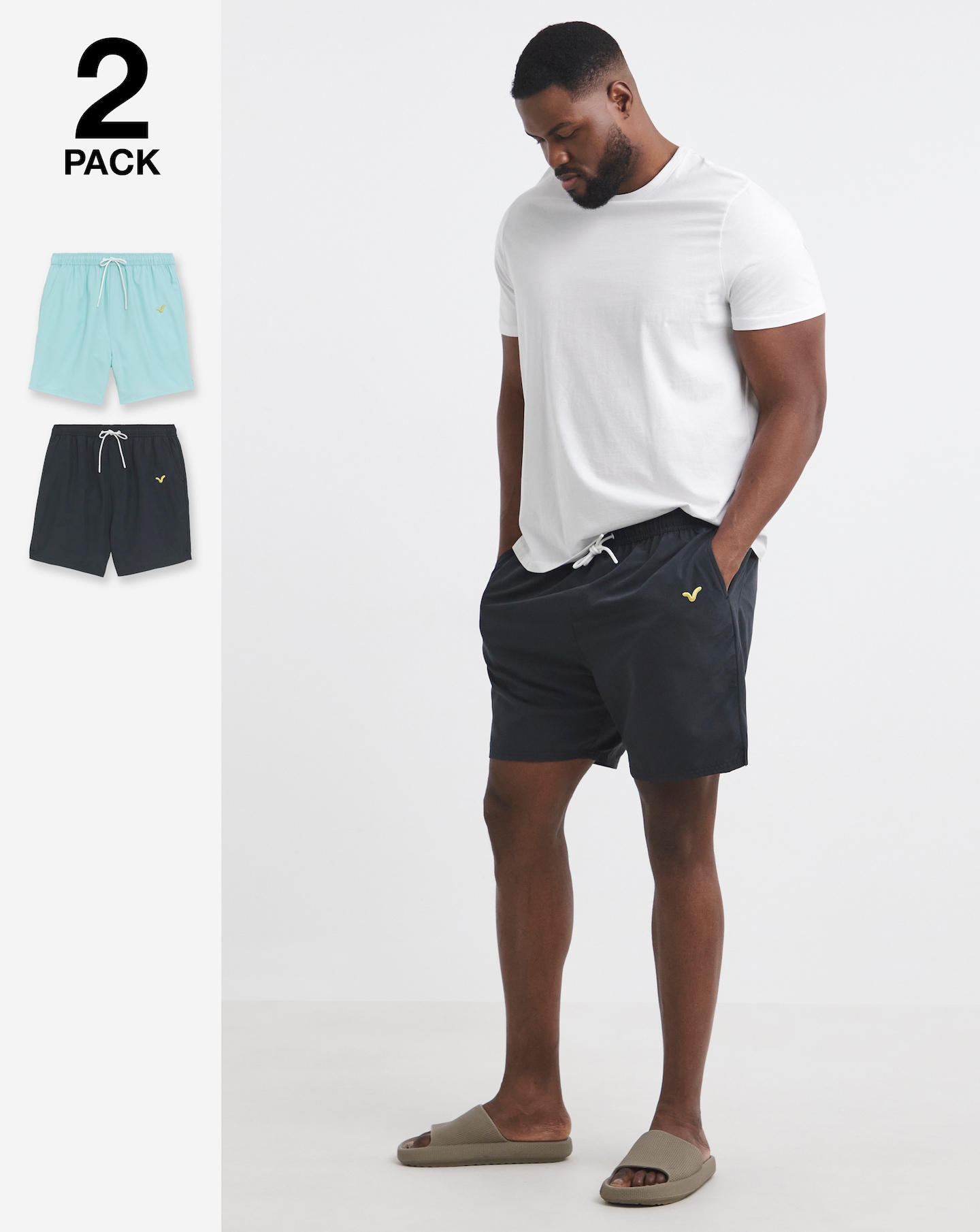 Voi Storm 2 Pack Swim Shorts