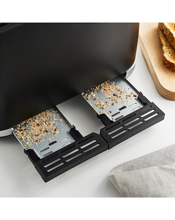 Swan Serenity Black 4 Slice Toaster