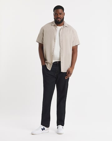D555 Big & Tall Cedric Tapered Fit Stretch Jeans - Indigo