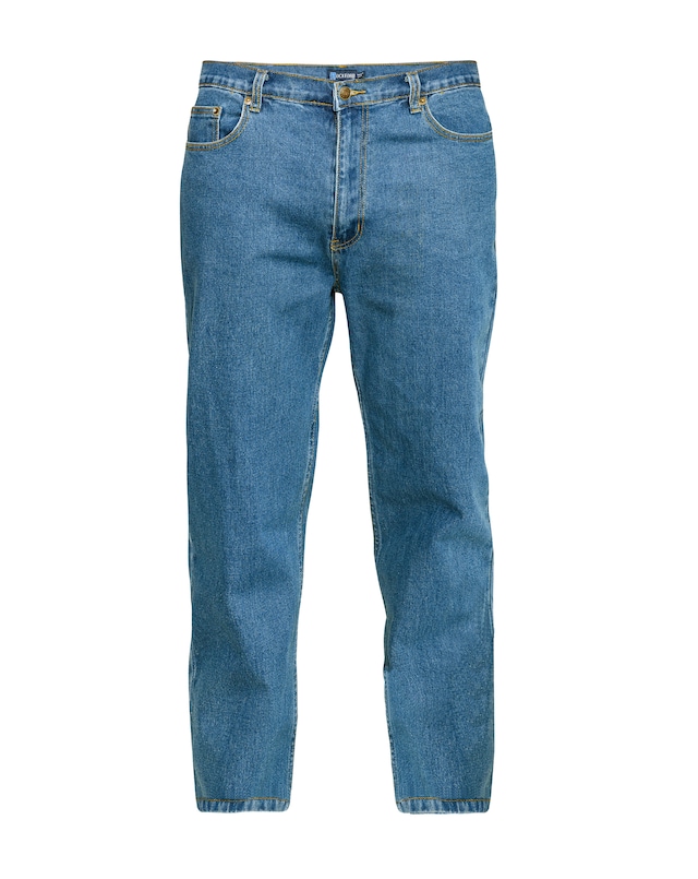 D555 Big & Tall Carlos Comfort Fit Stretch Jeans - Blue