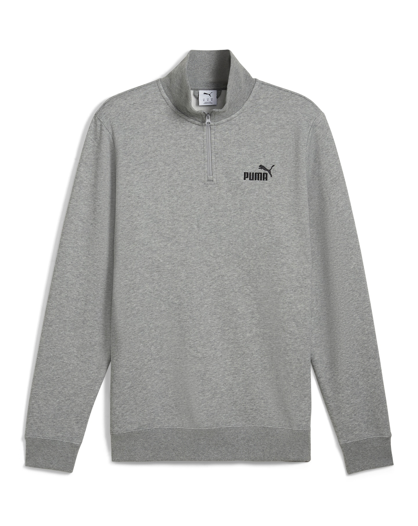 New In - PUMA Essentials Logo 1/2 Zip Sweatshirt