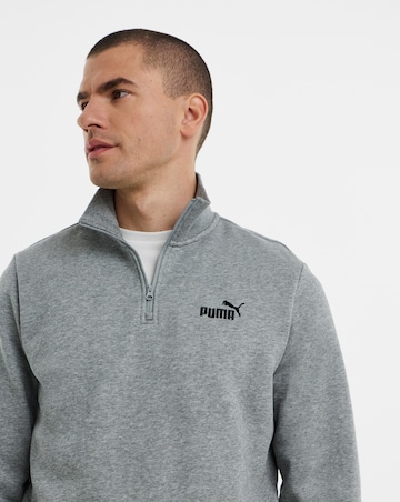 PUMA Essentials No. 1 Logo Half Zip Sweatshirt