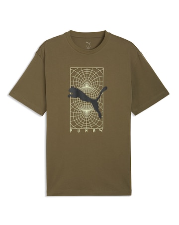 PUMA Tech Relaxed Graphic T-Shirt