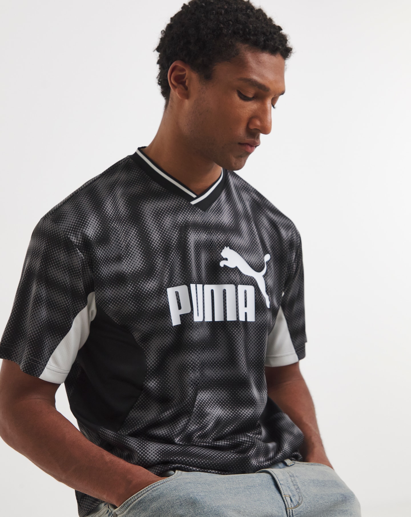 New In - PUMA Essentials Relaxed Football Jersey