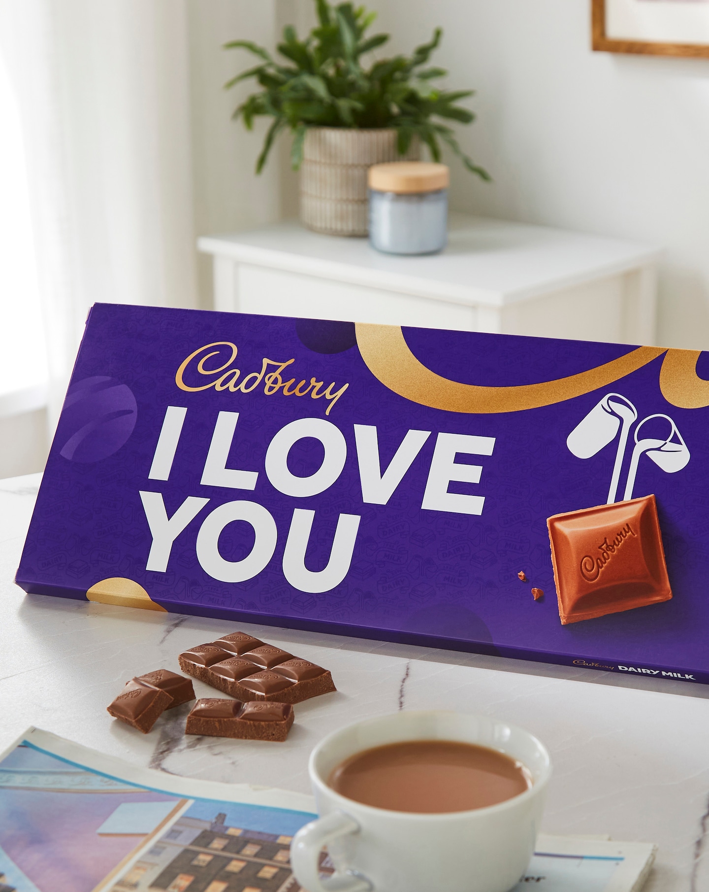 New In - Cadbury Dairy Milk I Love You Bar 850g