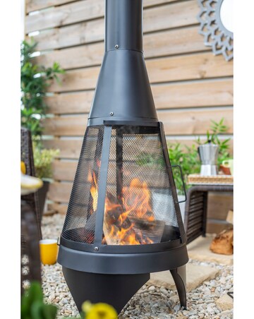 La Hacienda Colorado Mesh Medium Chimenea