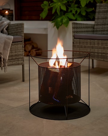 La Hacienda Kora Round Mesh FirePit