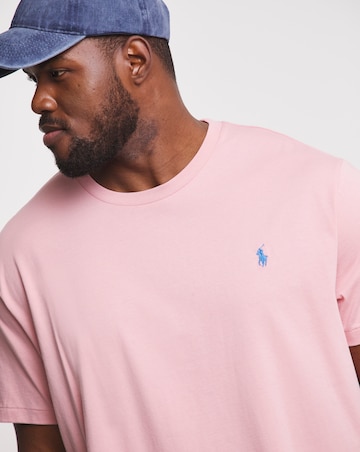 T shirt ralph lauren rose pale Clearance