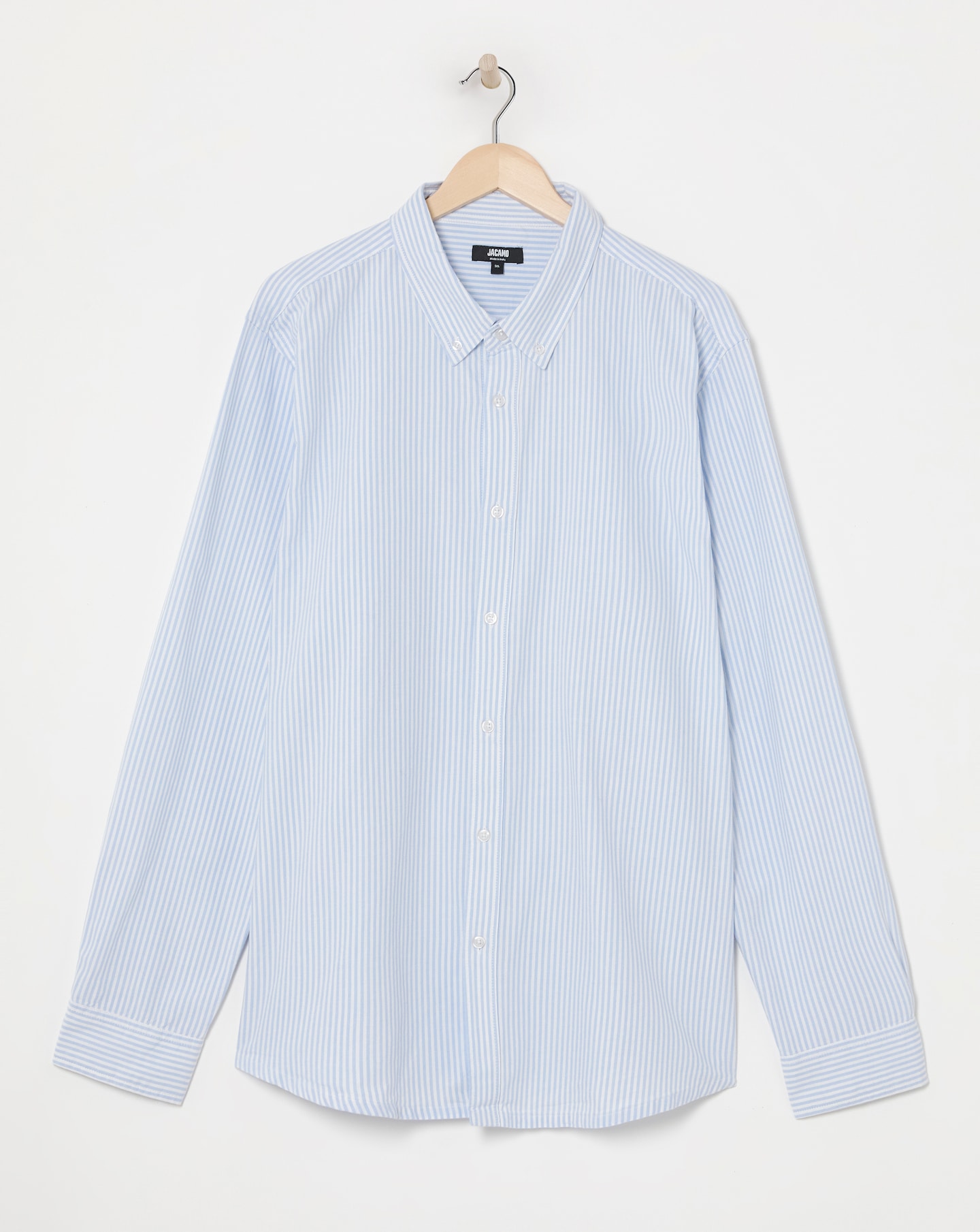Long Sleeve Stripe Oxford Shirt
