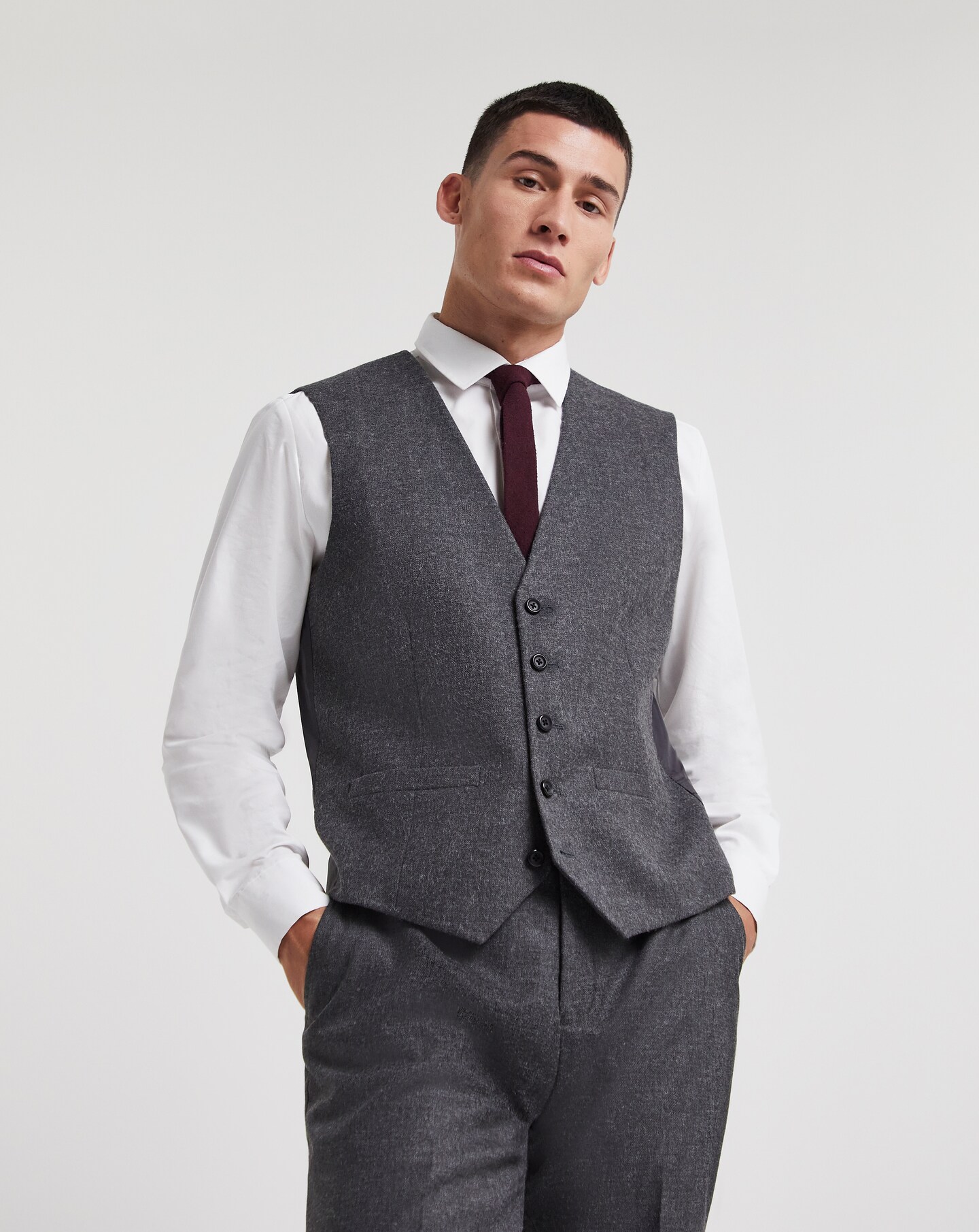 Flannel waistcoat on sale