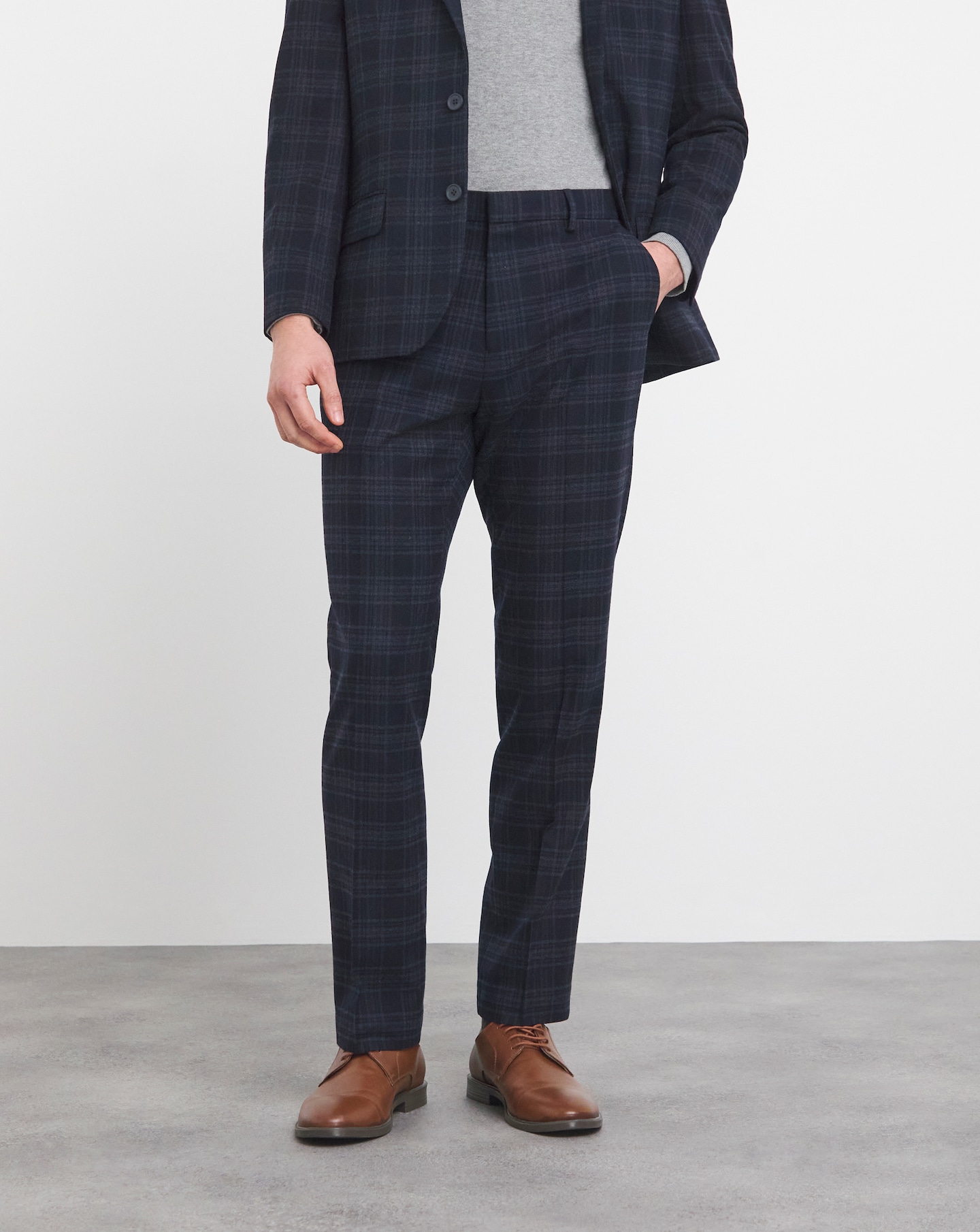 Regular Fit Check Trouser