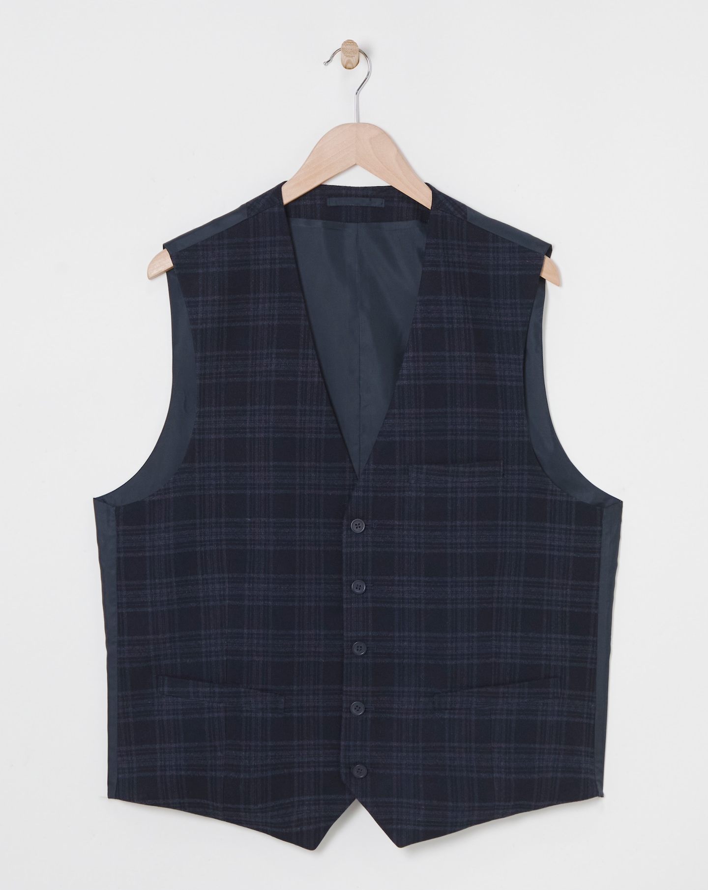 Regular Check Waistcoat