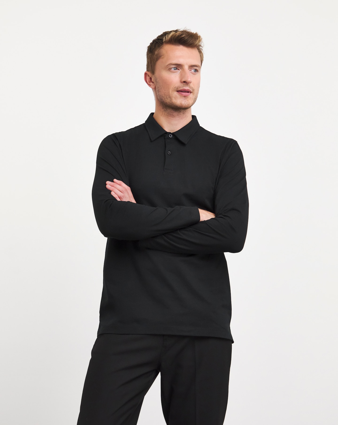 Long Sleeve Jersey Polo