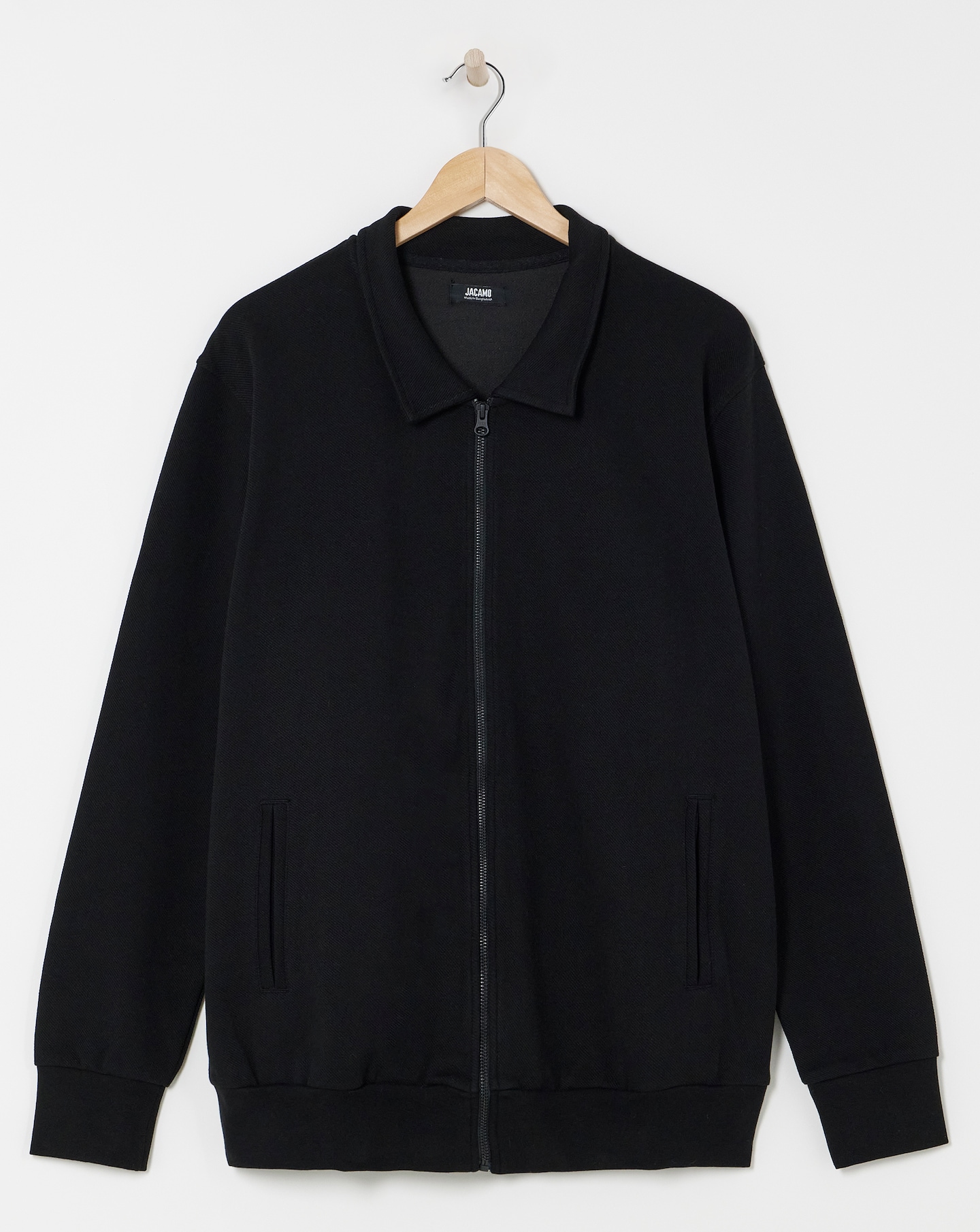 Twill Zip Harrington Jacket Reg