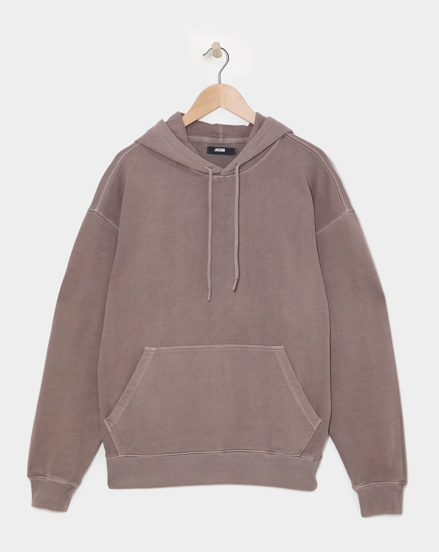 Garment Dyed Relax Fit Overhead Hoodie