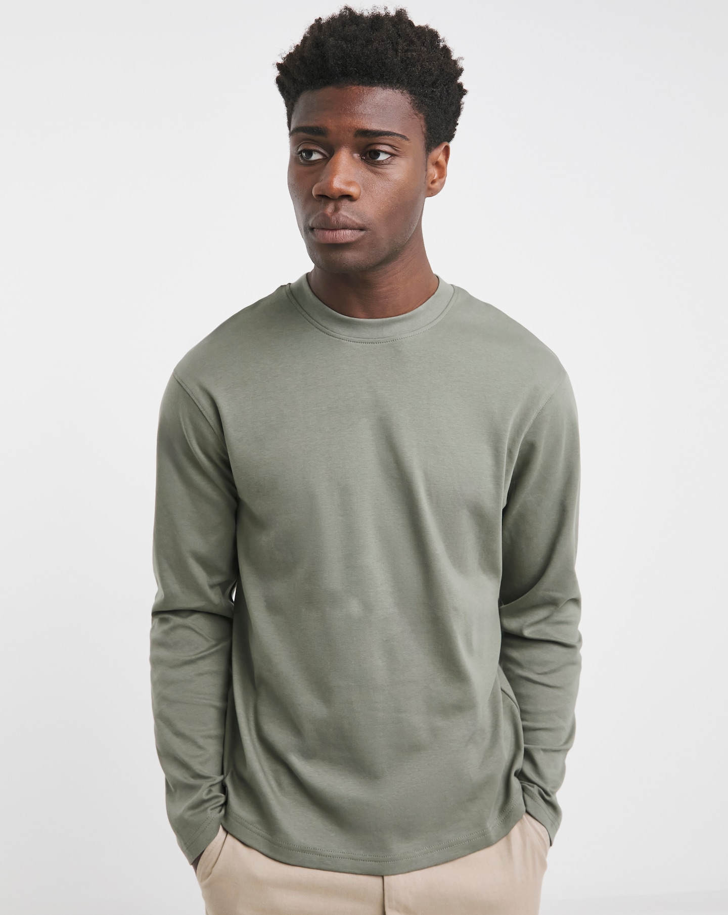 Relaxed Fit Interlock T-Shirt
