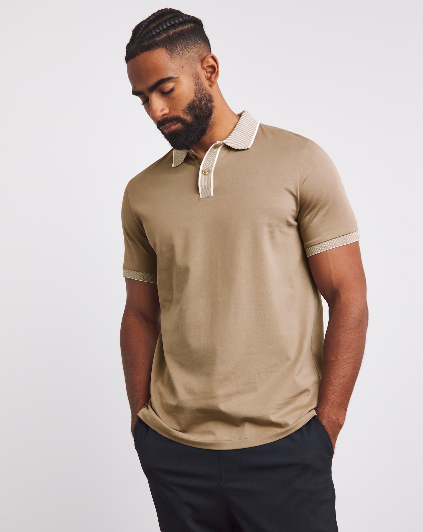 Folio Smart Supima Polo Long