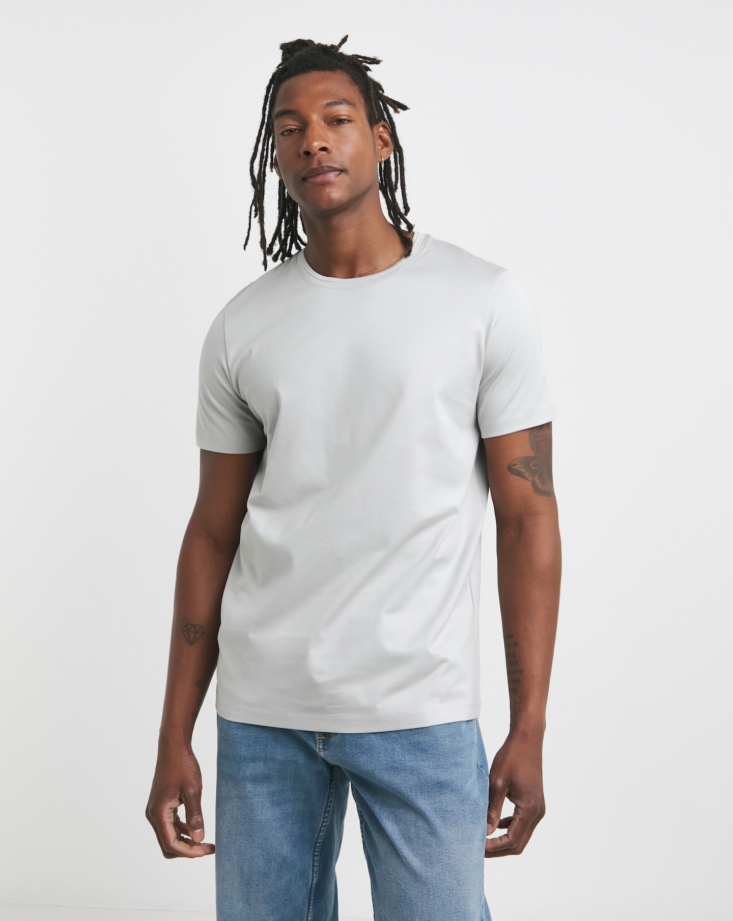 Premium Mercerised T-Shirt Long