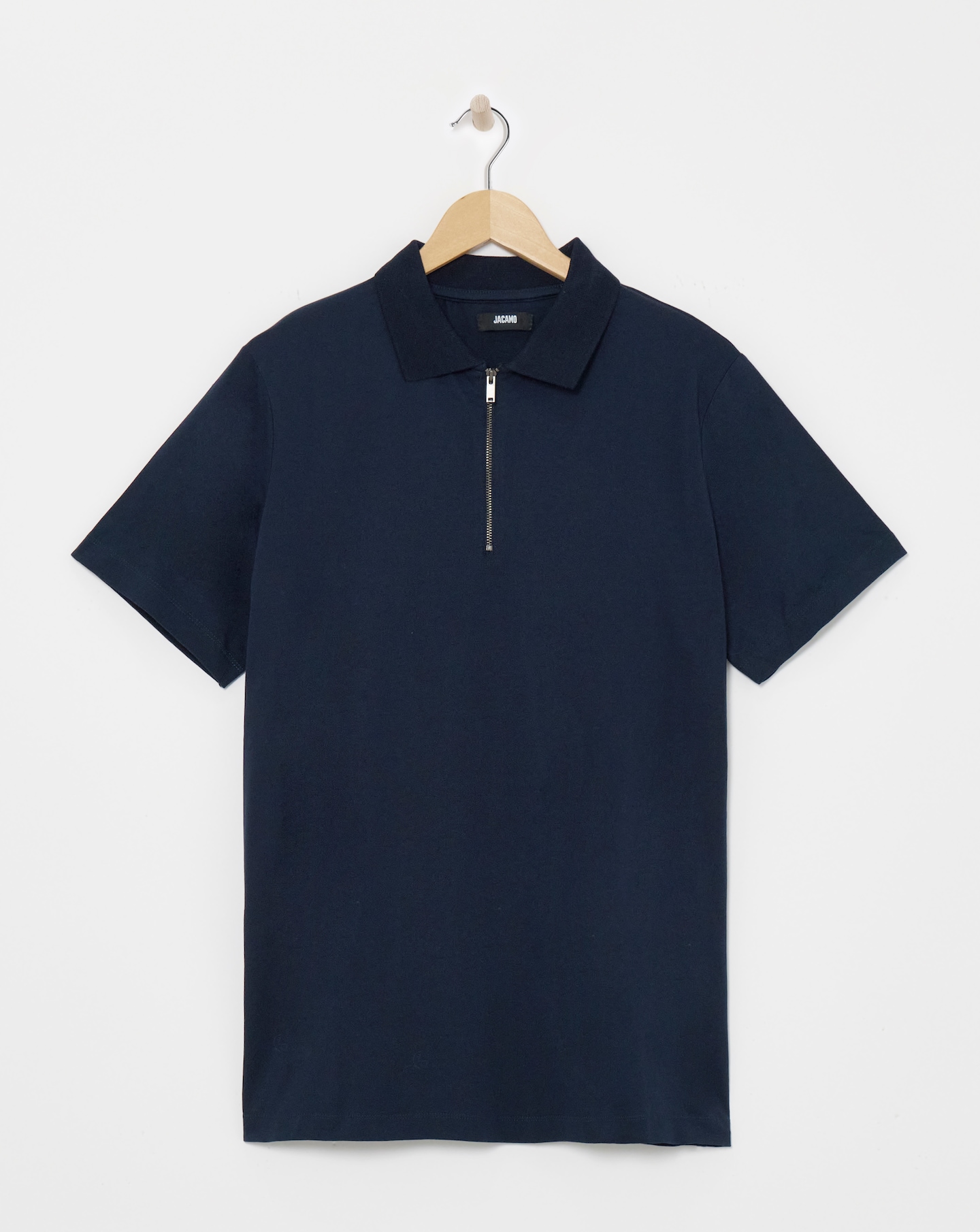 Supima Zip Neck Polo