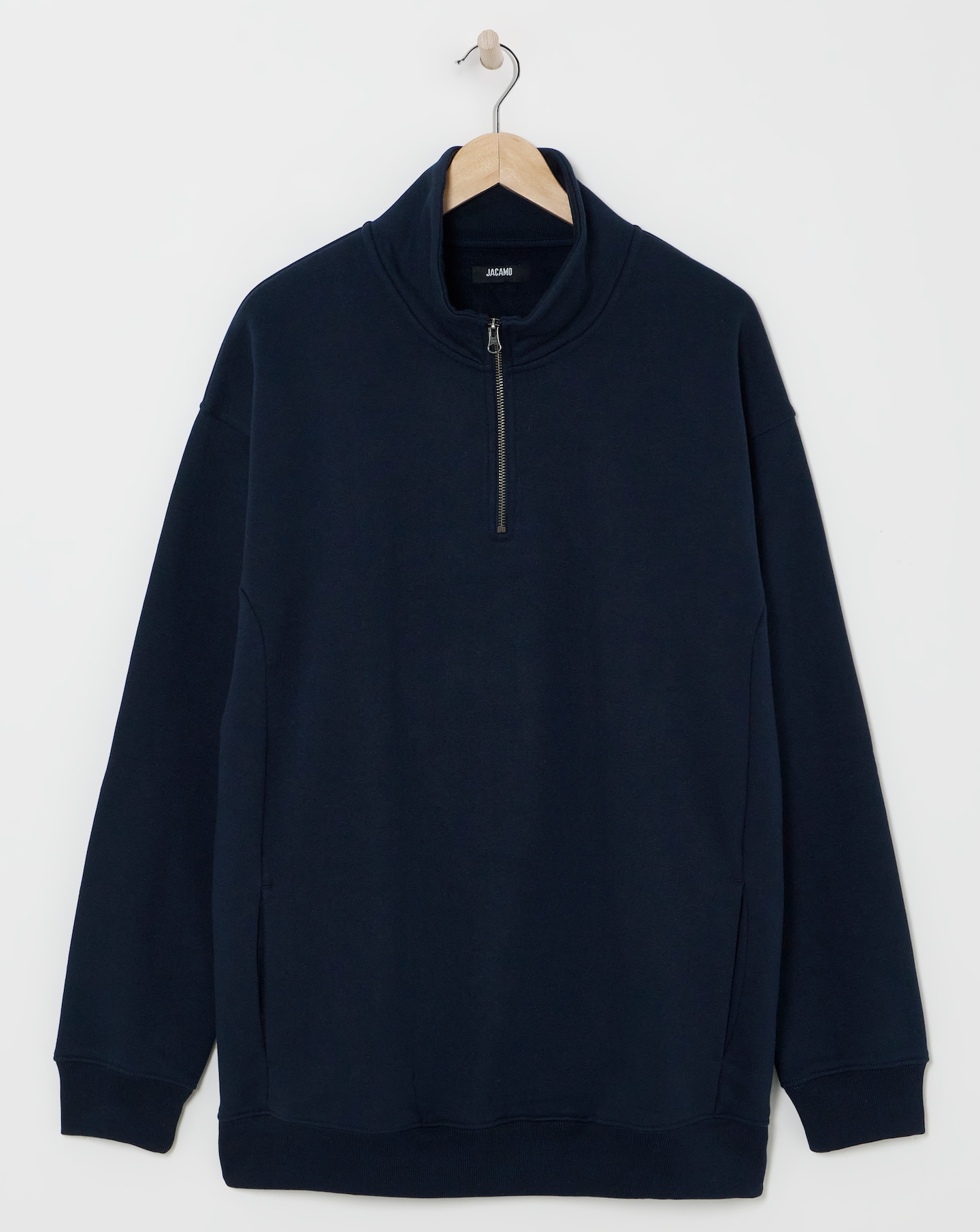 1/4 Zip Relaxed Fit Sweatshirt
