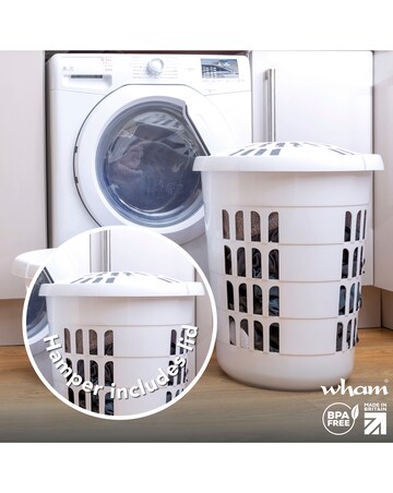 Wham Laundry Deluxe Round Laundry Bucket & Basket Set