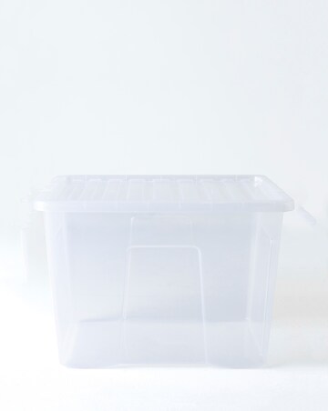Wham Crystal 80L Box and Lid 4pk