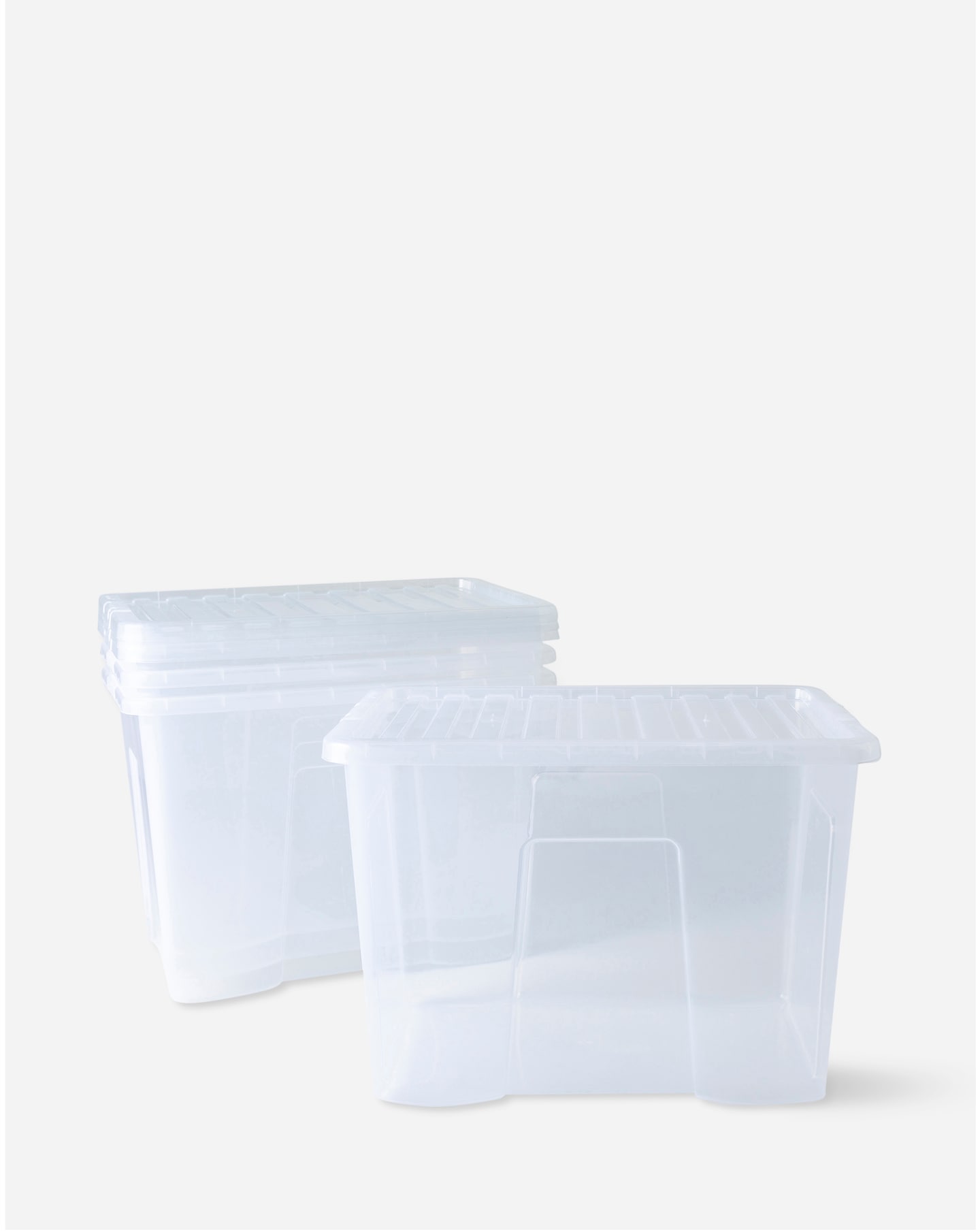 New In - Wham Crystal 80L Box and Lid 4pk