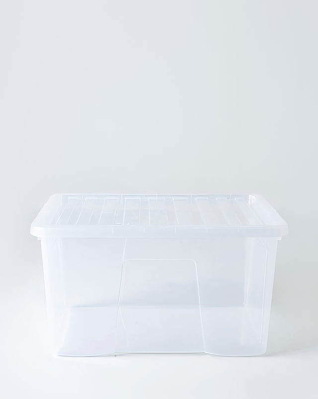Wham Crystal 60L Box and Lid 5pk