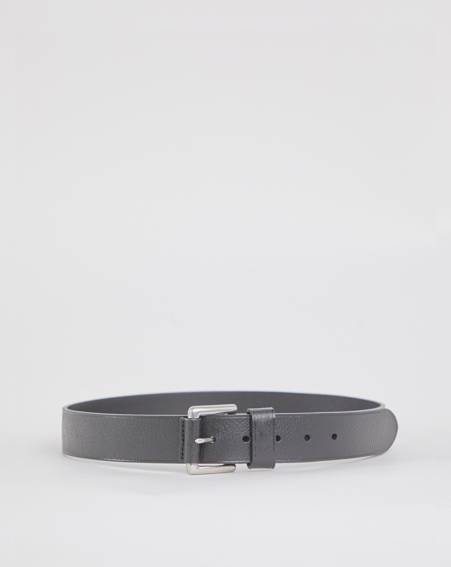 Polo Ralph Lauren Pebbled Leather Black