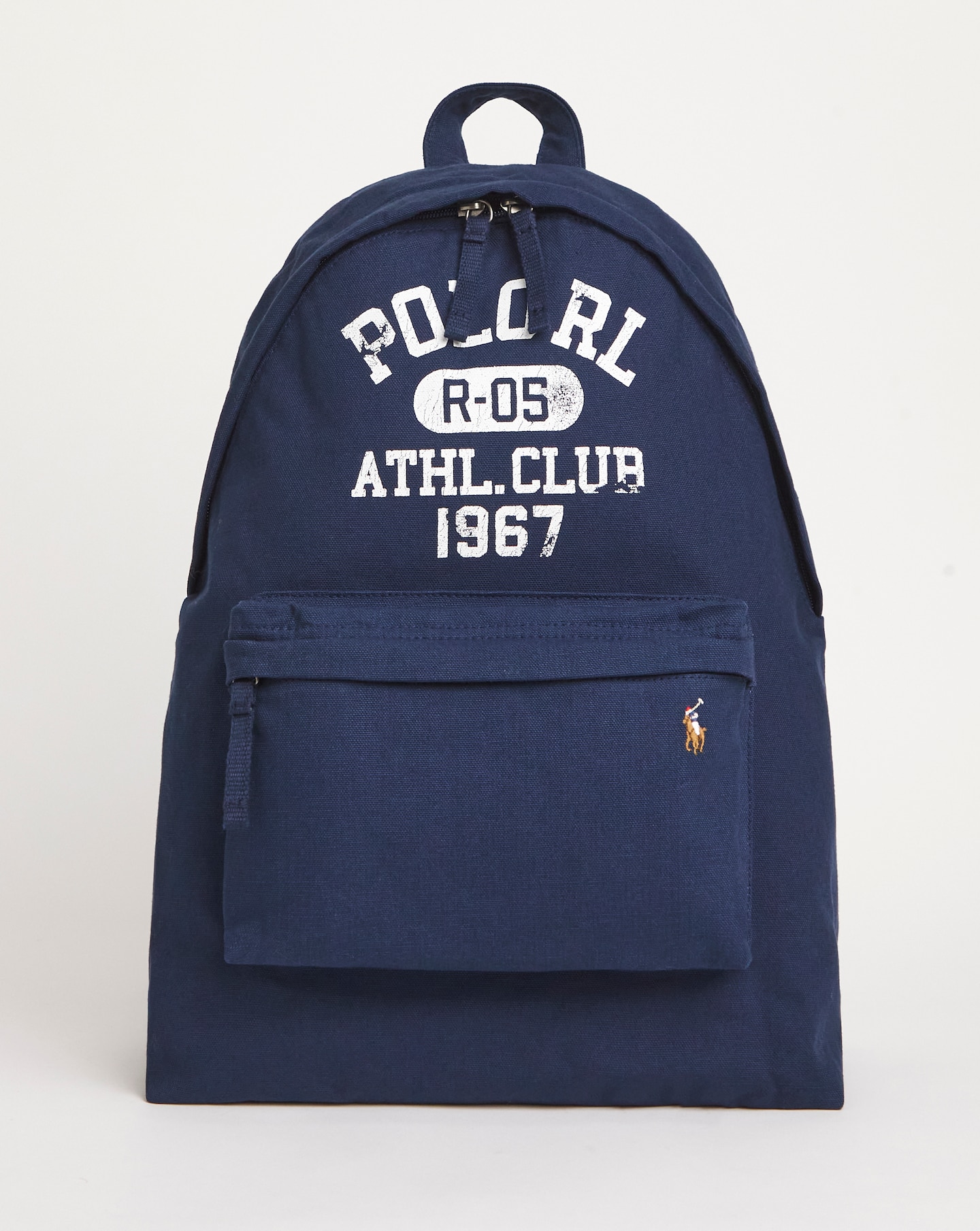 Polo Ralph Lauren Navy Canvas Backpack