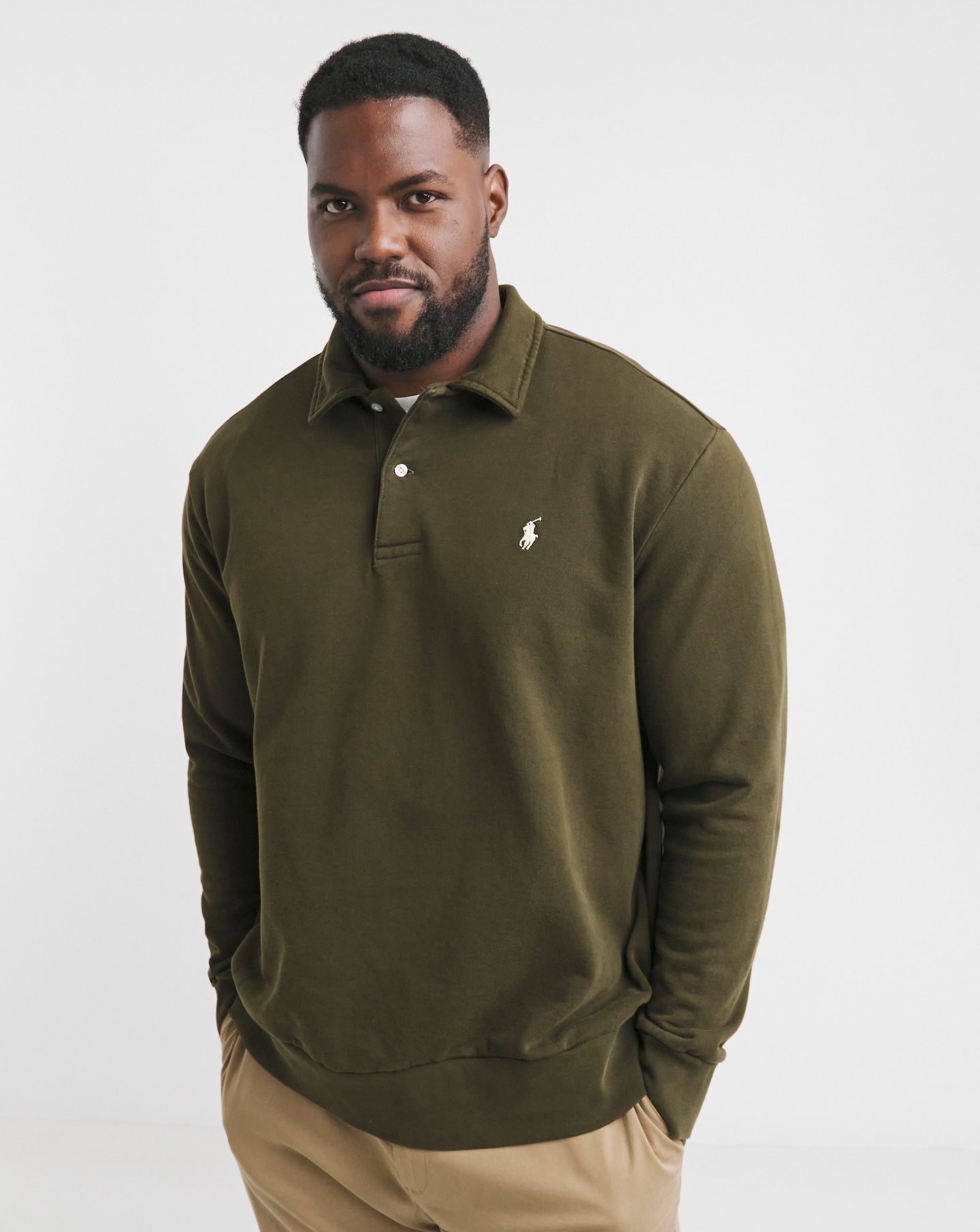 Polo Ralph Lauren Button Collar Sweat