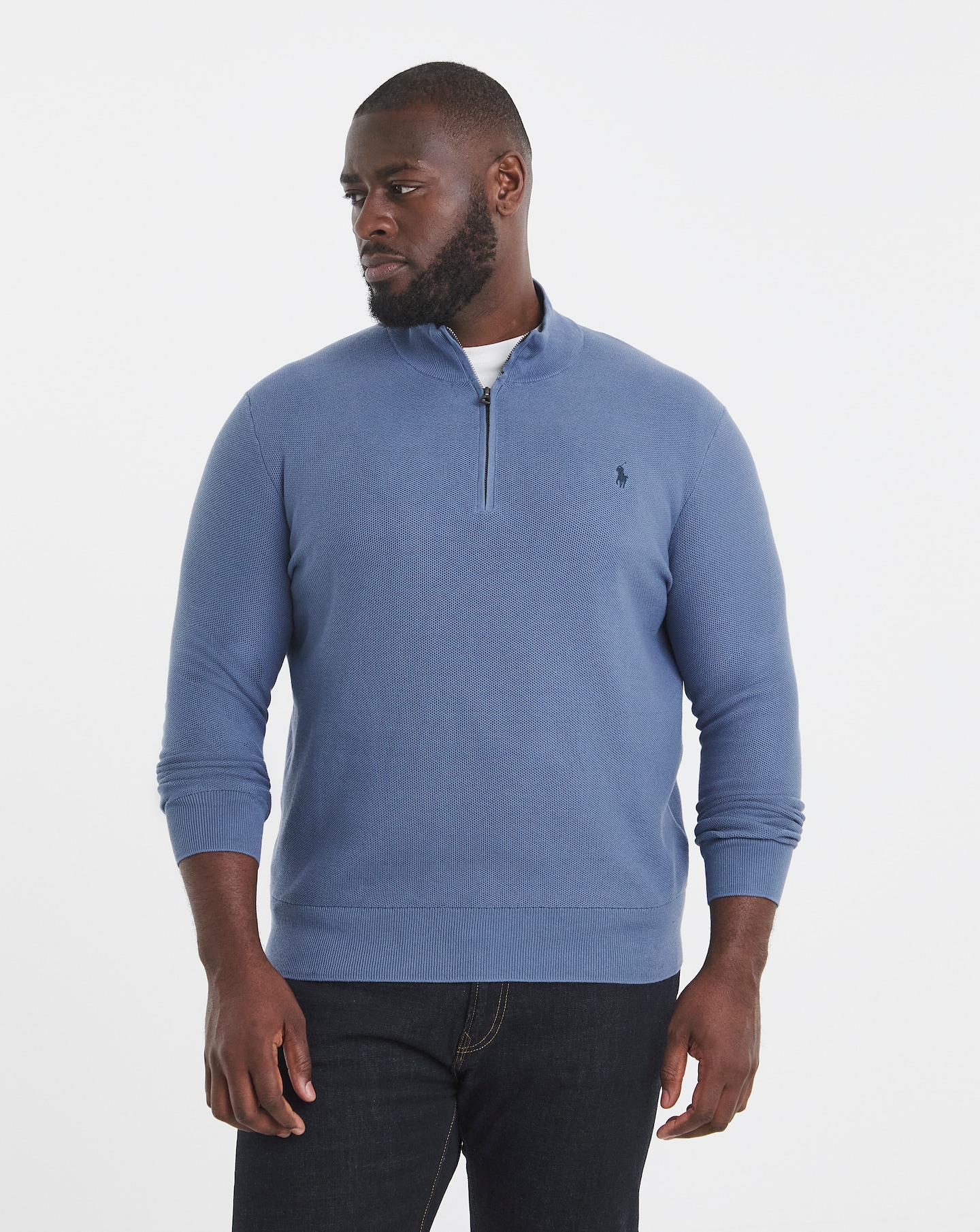 Polo Ralph Lauren 1/4 Zip Jumper - Blue