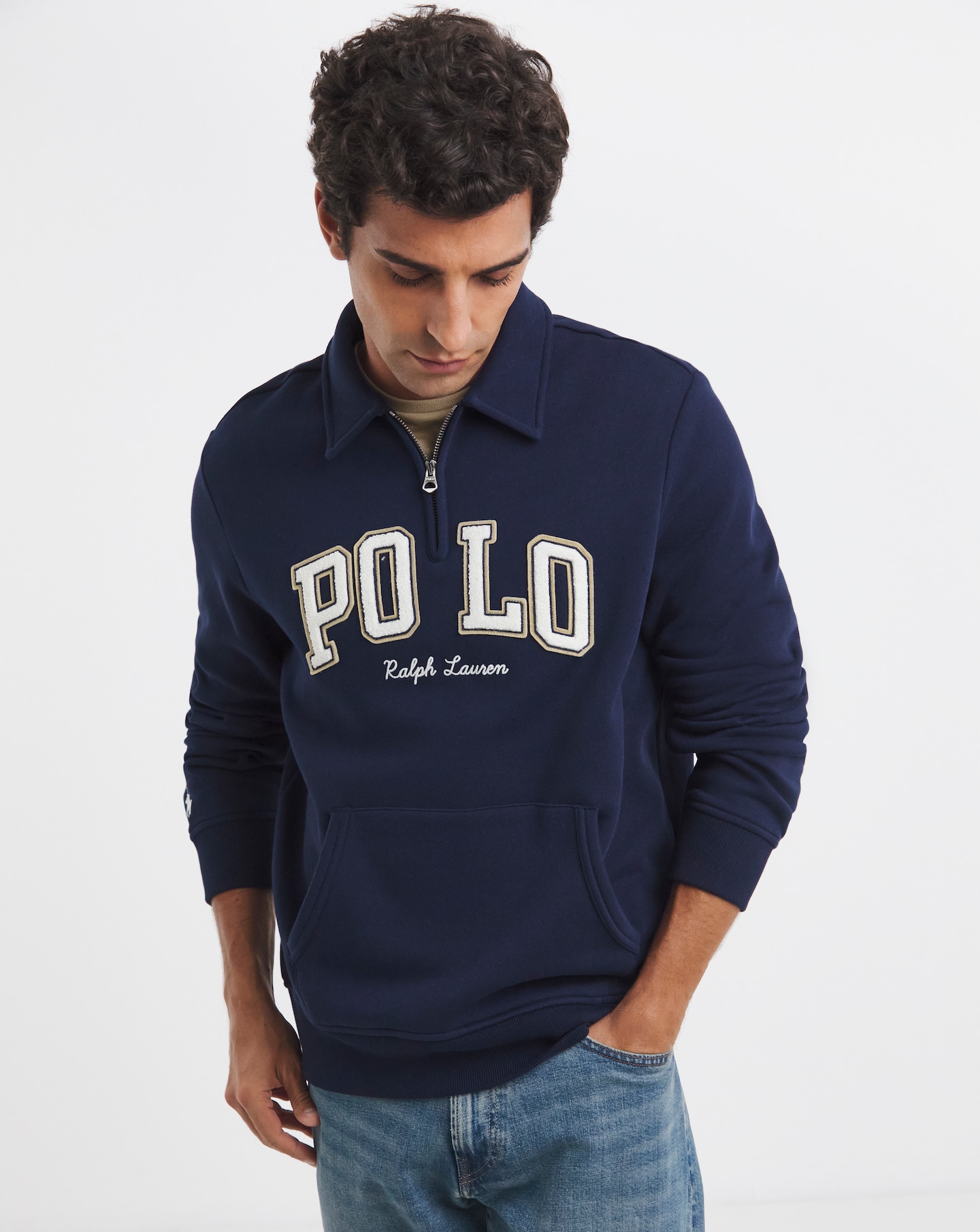 Polo Ralph Lauren Logo Sweat - Navy