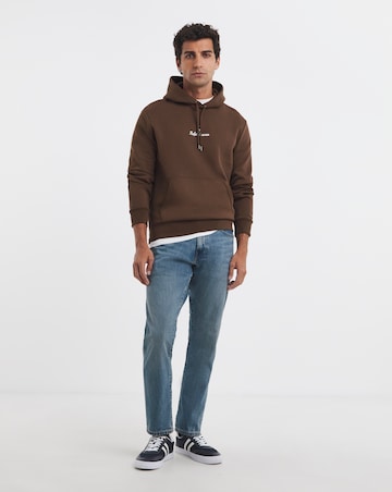 Polo Ralph Lauren Double Knit Tech Logo Hoodie - Brown