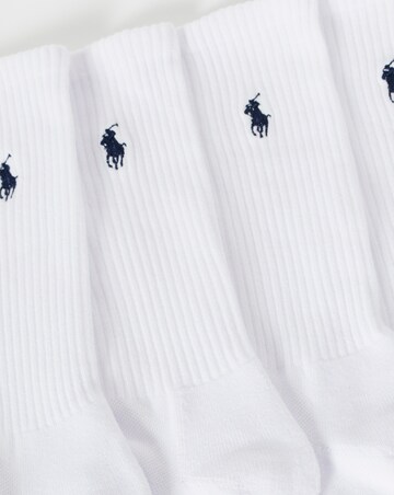 Polo Ralph Lauren Classic 6 Pack Sport Sock - White