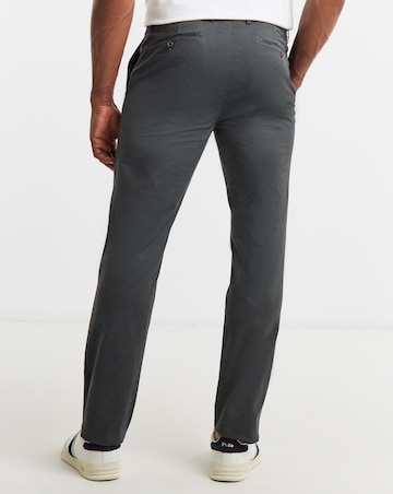 Polo Ralph Lauren Flat Front Stretch Twill Trouser - Grey
