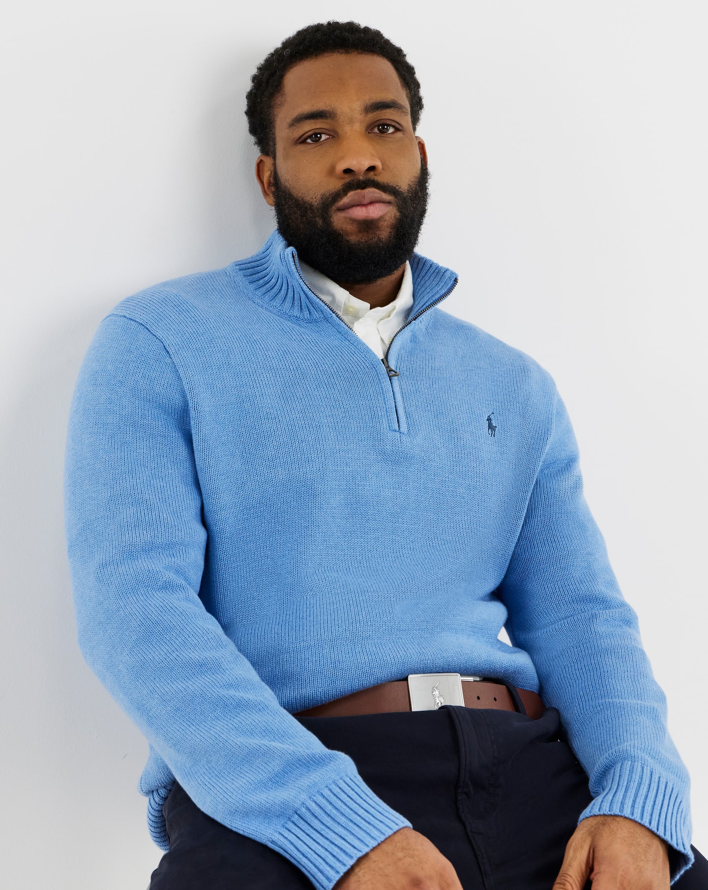 New In - Polo Ralph Lauren 1/2 Zip Knit Jumper