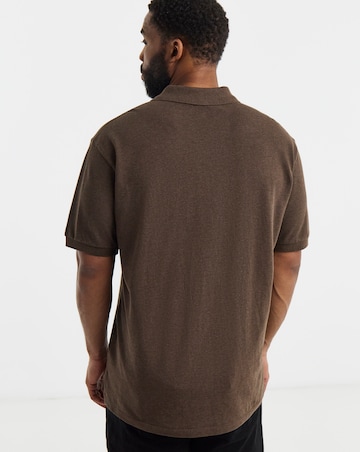 Polo Ralph Lauren Classic Short Sleeve Polo - Brown Heather