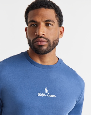 Polo Ralph Lauren Short Sleeve Script Logo T-Shirt - Navy