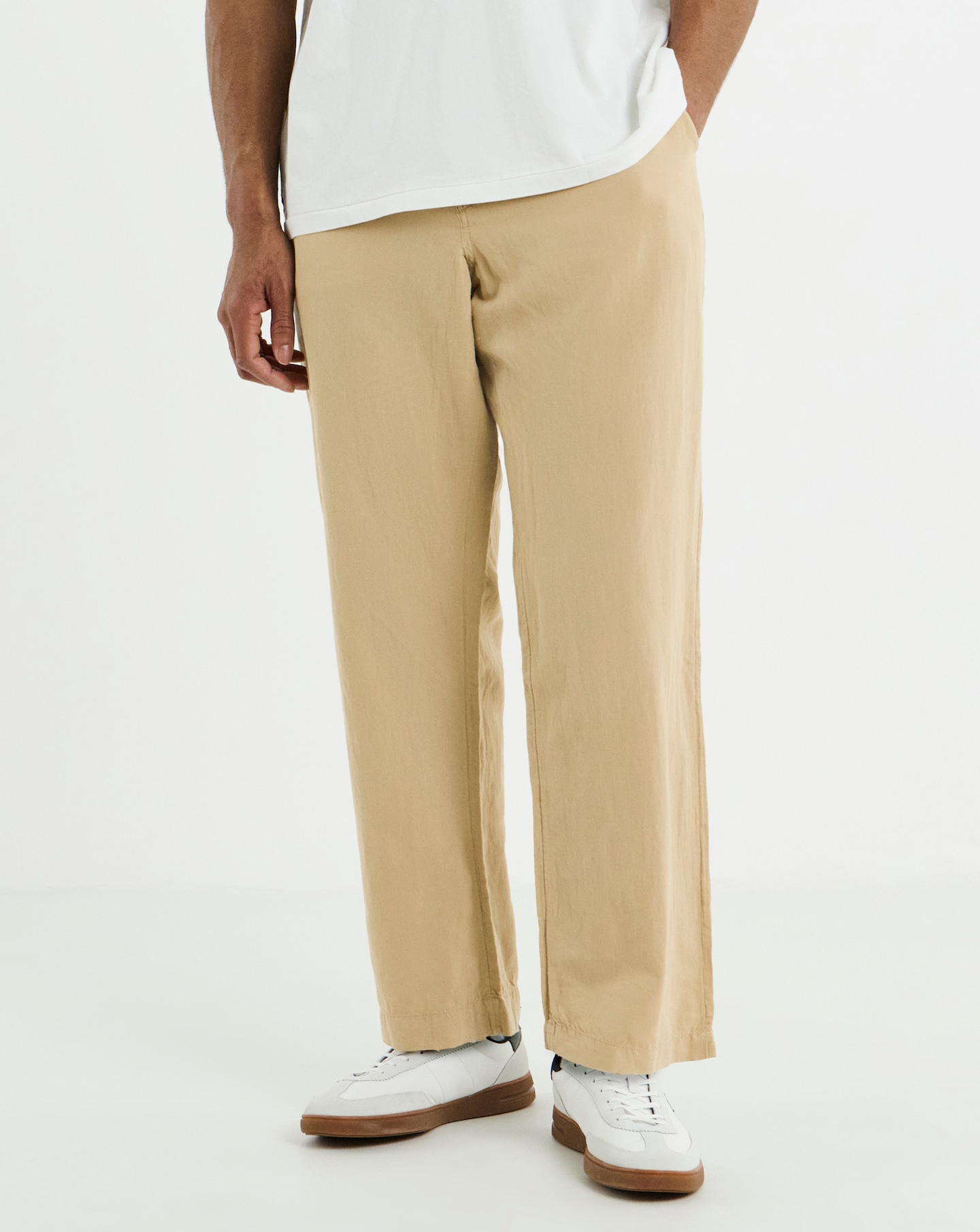 New In - Polo Ralph Lauren Straight Linen Trouser