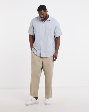 Polo Ralph Lauren Double Faced Oxford Resort Shirt - Blue/Cream