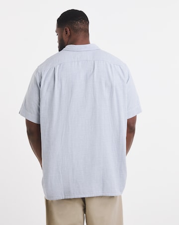 Polo Ralph Lauren Double Faced Oxford Resort Shirt - Blue/Cream