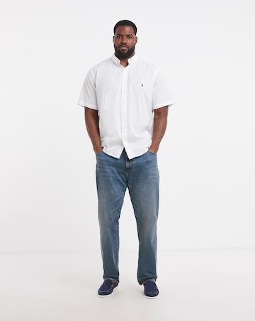 Polo Ralph Lauren Short Sleeve Seersucker Shirt - White