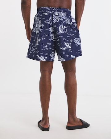 Polo Ralph Lauren Printed Swimshort - Navy